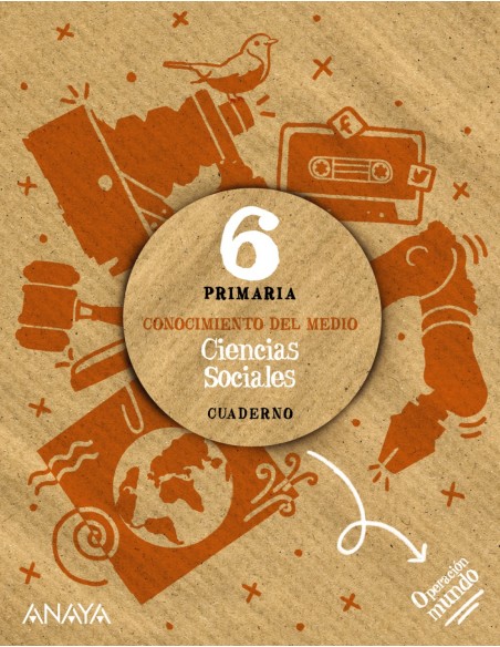 CUADERNO CIENCIAS SOCIALES 6ºPRIMARIA OPERACION MUNDO 2023